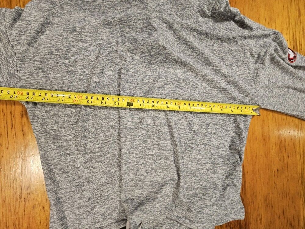 Canada Weather Gear Supreme Soft Sweatshirt Womens Large L Gray Mock Neck Cinch - Picture 4 of 10